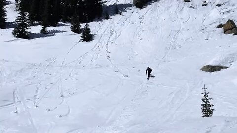 Superman on skis ⛷️⛷️