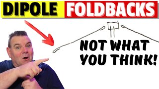 Fold the end of a Dipole Back - What's Happening?