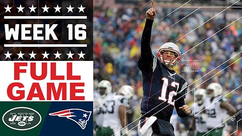 Patriots vs Jets FULL GAME - NFL Week 16 2016