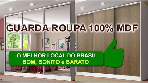 Os Melhores e Mais Modernos Guarda Roupas Em MDF do Brasil