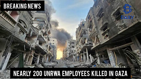 Nearly 200 UNRWA employees killed in Gaza|Breaking|