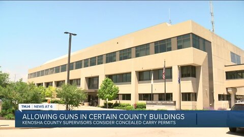 Kenosha County supervisors to consider concealed carry permits, guns in county buildings