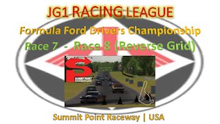 Race 7 - 8 | JG1 Racing League | Formula Ford Drivers Championship | Summit Point Raceway | USA