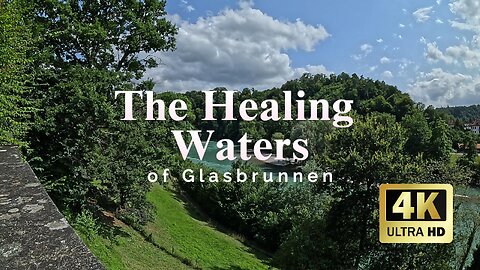 Glasbrunnen - The secret fountain of Bern, Switzerland