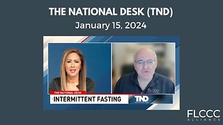 Dr. Paul Marik on The National Desk (TND) - Intermittent Fasting (January 15, 2024)