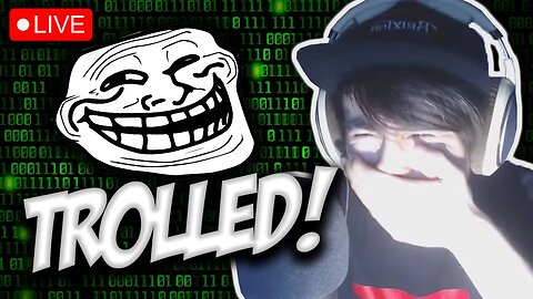 LEAFYISHERE GETS TROLLED BY HACKED LIVE