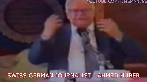 SWISS GERMAN JOURNALIST AHMED HUBER WHAT CAUSED WORLD WAR 2 #Islam #Muslim #ShakeOneOfficial