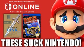 People Are Annoyed At The Paltry Nintendo Switch Online Game Offerings