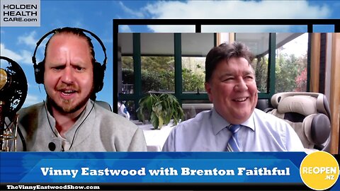 Confessions Of A Funeral Director, Brenton Faithfull on The Vinny Eastwood Show