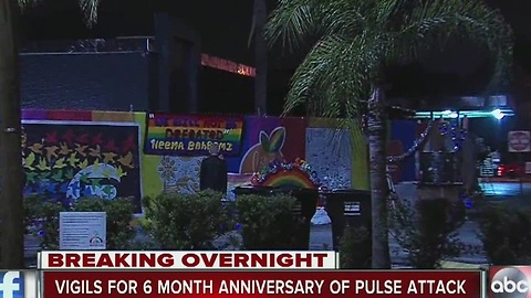 Vigils held for 6-month anniversary of Pulse attack