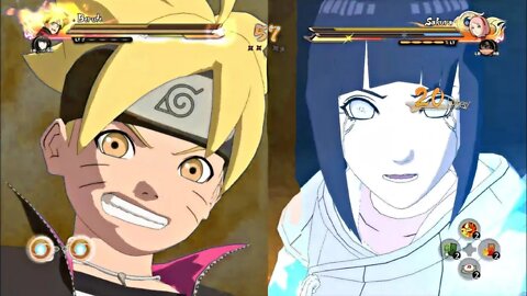 Sakura e Sarada VS Hinata e Boruto - Naruto Shippuden: Ultimate Ninja Storm 4