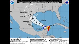 Hurricane Beryl Call In Show