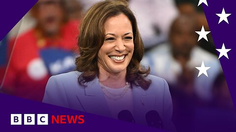 Kamala Harris formally chosen as US Democratic presidential nominee | BBC News | VYPER