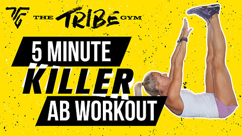 5 Minute HIIT Workout - Episode 8: Five Minute Killer AB Workout - No Equipment