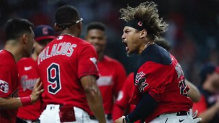 'Make sure you're in a safe spot': Guardians players share what it's like to be in a Josh Naylor celebration