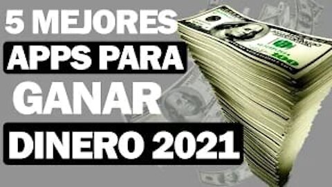 5 MEJORES APLICACIONES PARA GANAR DINERO DESDE EL TELÉFONO Gane 💸 $300 DOLARES (GANE DINERO 2021).