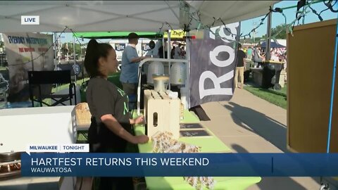 Vendors at this weekend's HartFest in Wauwatosa