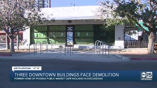Possible demolition of Phoenix Public Market Cafe building