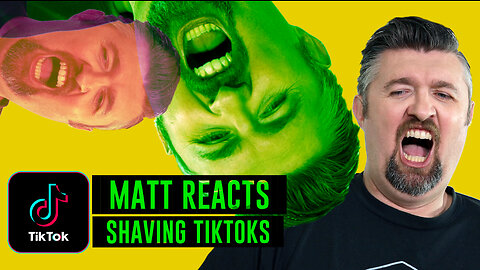 Shaving Expert Matt REACTS to More WILD Shaving TikToks #2