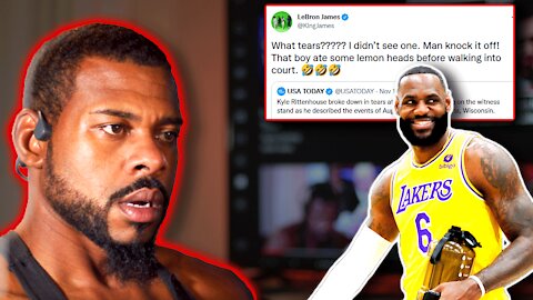 Lebron James MOCKS Rittenhouse On Twitter