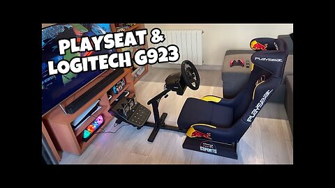 UNBOXING PLAYSEAT EVO PRO RED BULL RACING & LOGITECH G923