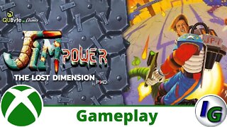 QUByte Classics - Jim Power: The Lost Dimension Collection Gameplay on Xbox