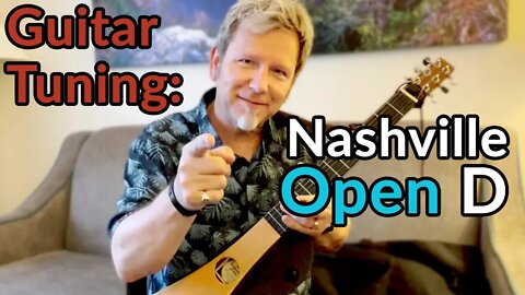 NASHVILLE OPEN D Tuning - The Who Sell Out - "Odorono" played on a Martin Backpacker