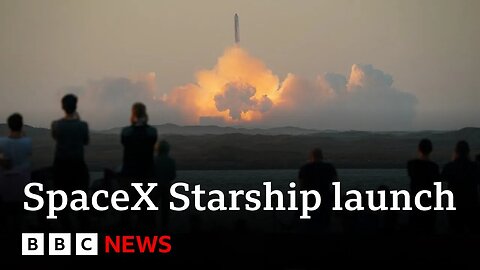 SpaceX loses contact with Starship rocket eight minutes after second launch - BBC News