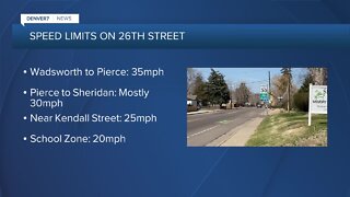 Driving You Crazy: Why are there multiple speed limits on 26th between Wadsworth and Sheridan?