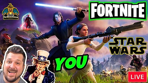 First Galactic Empire! Playing Star Wars Fortnite with YOU! Let's Squad Up & Get Some Wins!