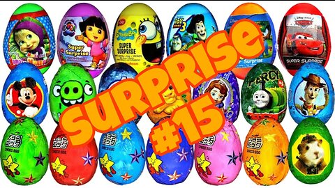 hello !!!! kiddies eggs surprise #15