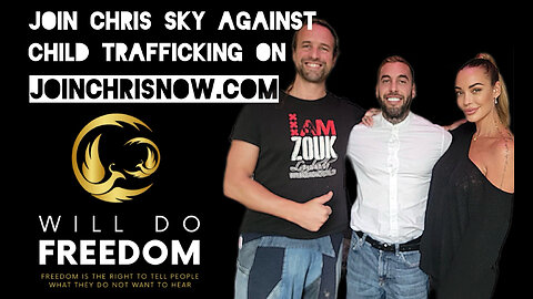 Join Chris Sky against Child Trafficking on joinchrisnow.com