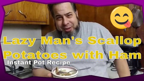 Lazy Man's Scallop Potatoes | Instant Pot Recipes | Small Family Adventures