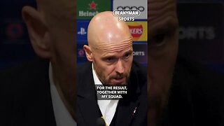 'Yes, I can understand fans booing. They are disappointed. We have to do better!' | Erik ten Hag