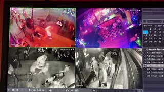 OTR shooting: Surveillance footage shows crowds near The Hub run after shots fired