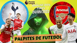 FOOTBALL PREDICTIONS FOR TODAY | 24 09 2023 (Domingo) Tottenham X ARSENAL (FUT VERSUS BET)