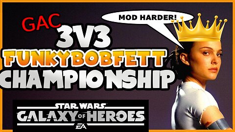 SWGOH Funky Waffle 3v3 GAC Championship vs Mommy