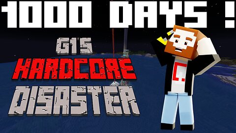 1000 DAYS SURVIVED IN HARDCORE MINECRAFT! - G1's Hardcore Disaster | Rumble Partner