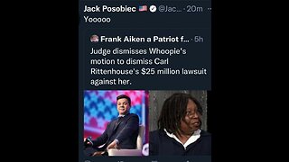 Whoopi Goldberg FREAKS OUT After LOSING 40 MILLION DOLLARS From R*cist L*wsuit 8-6-23 Viral Vision