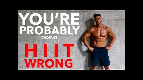 Most People Do HIIT Cardio Wrong – How to Do HIIT - Thomas DeLauer