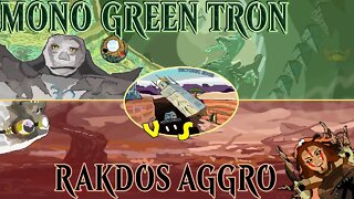 Mono Green Tron VS Rakdos Aggro｜Afew to Many Lands ｜Magic The Gathering Online Modern League Match