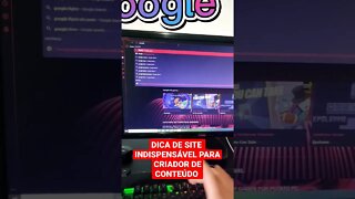 Site indispensável para criadores de conteúdo!