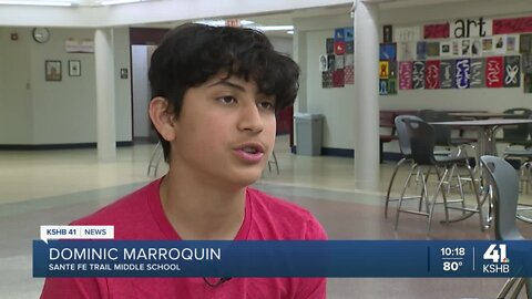 Santa Fe Trail 8th-grader Dominic Marroquin prepares for Scripps National Spelling Bee