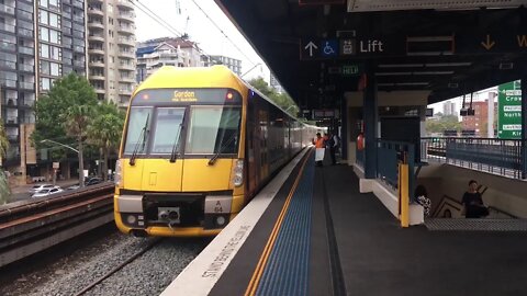 NSW trains vlogs 14 milsons point