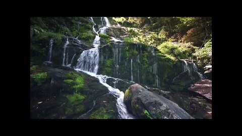 Beautiful Cascading Waterfall