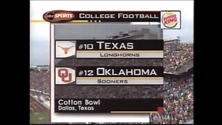 2000-10-07 Texas Longhorns vs Oklahoma Sooners
