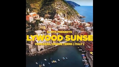 DJ NYK - Bollywood Sunset Mix Italy At Vernazza Cinque Terre 2023