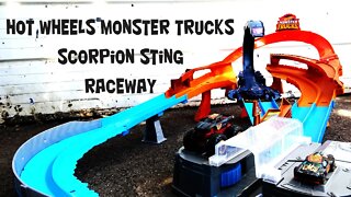 Hot Wheels Monster Trucks Scorpion Sting Raceway