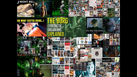 HIVE MIND WE ARE BORG HUMANS ARE NOTHING MORE THE WALKING PROGRAMMED SLAVE SPECIES