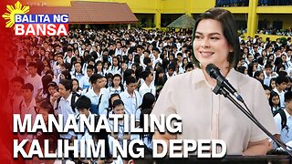 VP Sara Duterte, mananatiling kalihim ng DepEd —PBBM